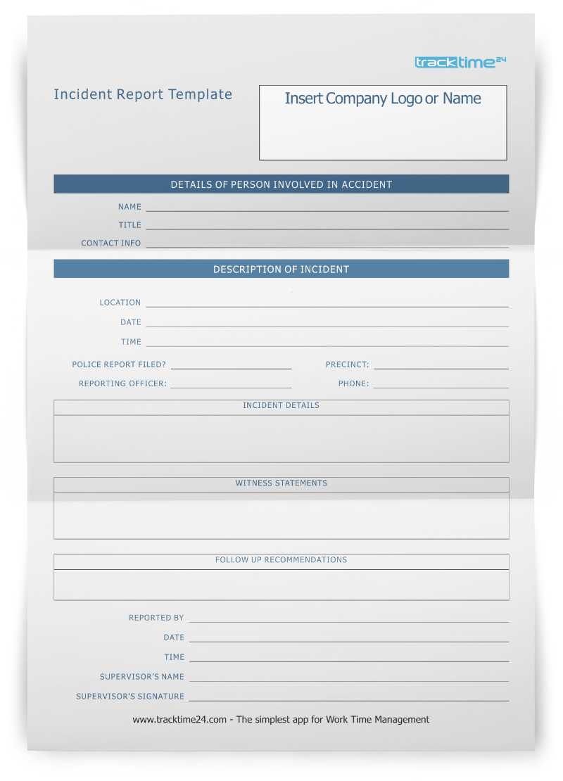 Improve After Incidents With This Incident Report Template Unrubble 8331